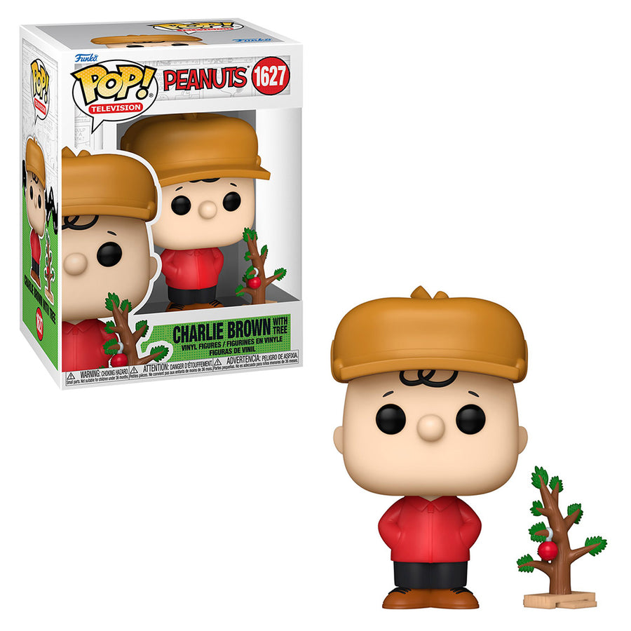 FUNKO POP TELEVISION PEANUTS - CHARLIE BROWN WITH TREE 1627 BRINDE
