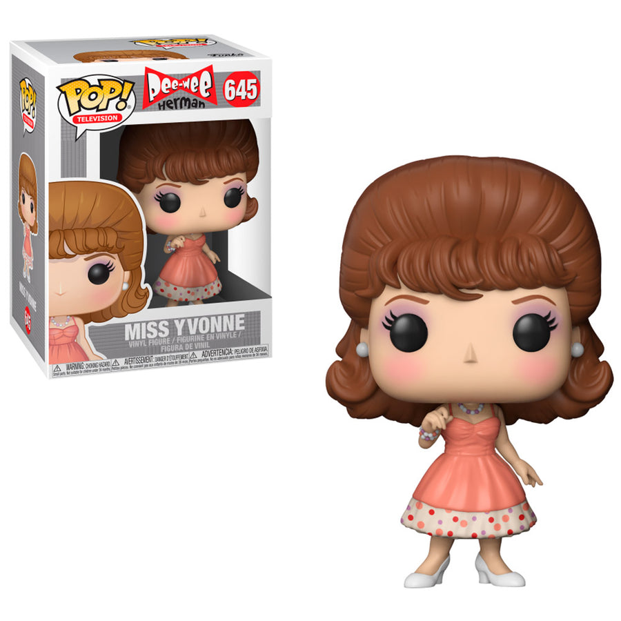 FUNKO POP TELEVISION PEE-WEE PLAYHOUSE - MISS YVONNE 645 BRINDE