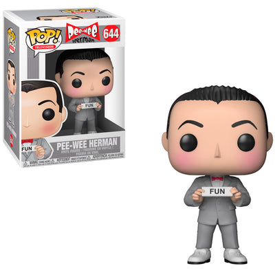 FUNKO POP TELEVISION PEE-WEE PLAYHOUSE - PEE-WEE HERMAN 644