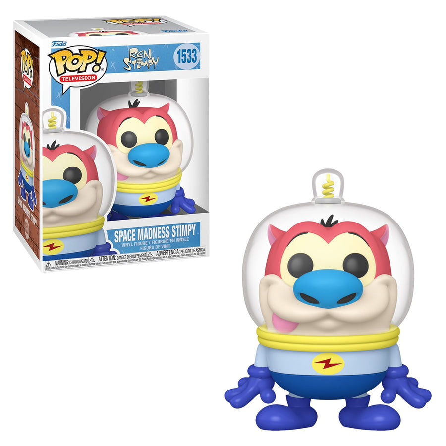 FUNKO POP TELEVISION REN AND STIMPY - SPACE MADNESS STIMPY 1533 BRINDE