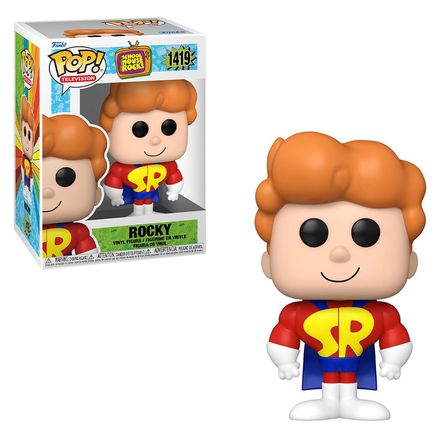 FUNKO POP TELEVISION SCHOOLHOUSE ROCK - ROCKY 1419 BRINDE