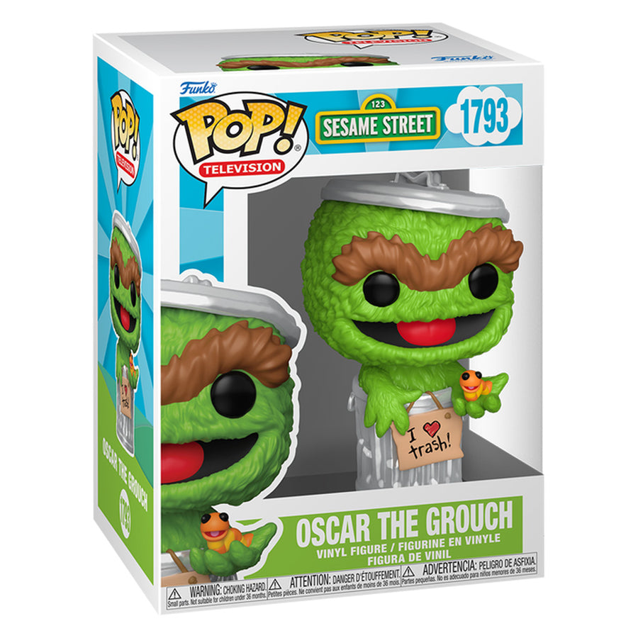 FUNKO POP TELEVISION SESAME STREET - OSCAR THE GROUCH 1793
