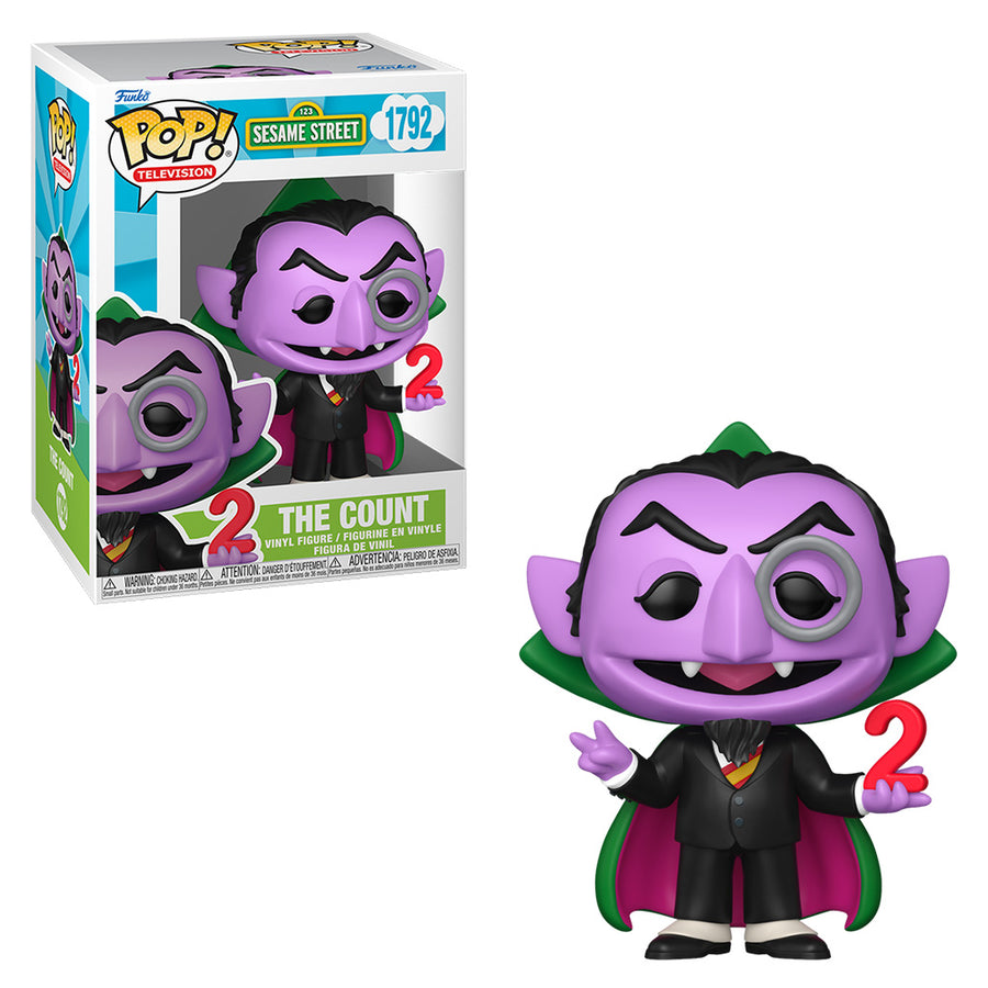 FUNKO POP TELEVISION SESAME STREET - THE COUNT 1792 BRINDE