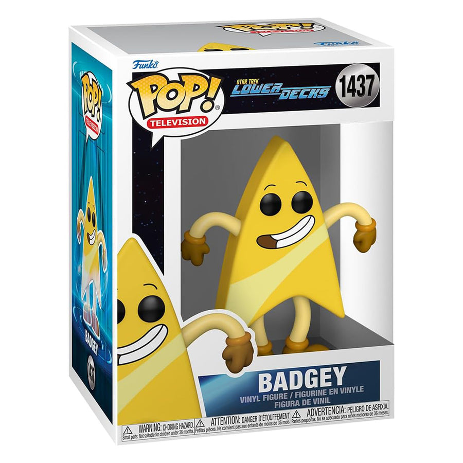 FUNKO POP TELEVISION STAR TREK LOWER DECKS - BADGEY 1437