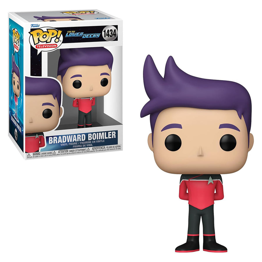 FUNKO POP TELEVISION STAR TREK LOWER DECKS - BRADWARD BOIMLER 1434 BRINDE
