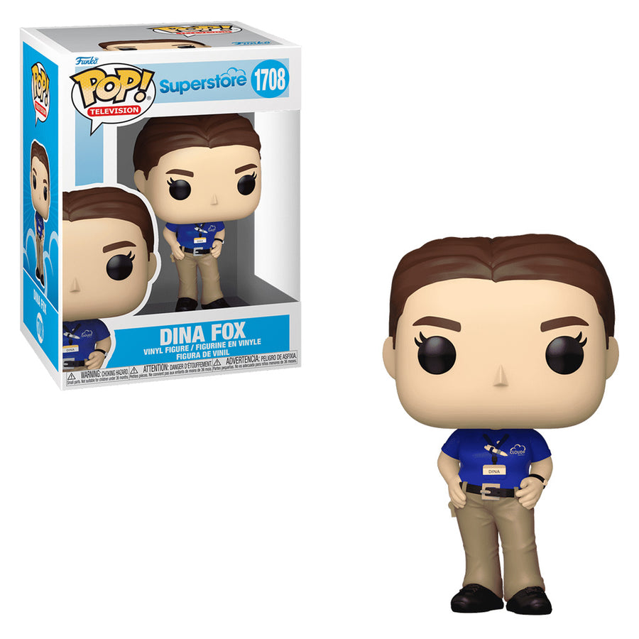 FUNKO POP TELEVISION SUPERSTORE - DINA FOX 1708 BRINDE