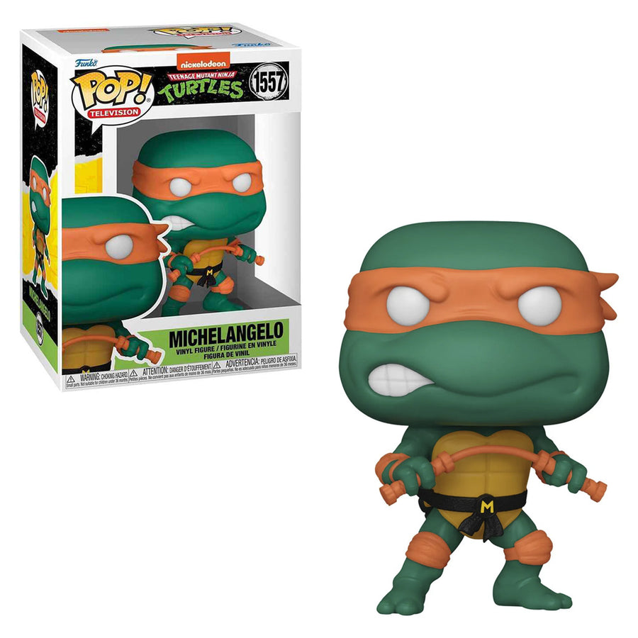 FUNKO POP TELEVISION TEENAGE MUTANT NINJA TURTLES - MICHELANGELO 1557 BRINDE
