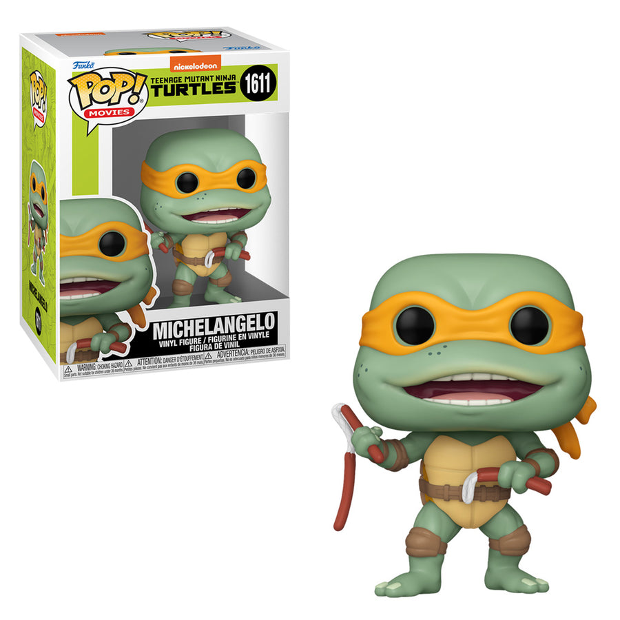 FUNKO POP MOVIES TEENAGE MUTANT NINJA TURTLES - MICHELANGELO 1611 BRINDE