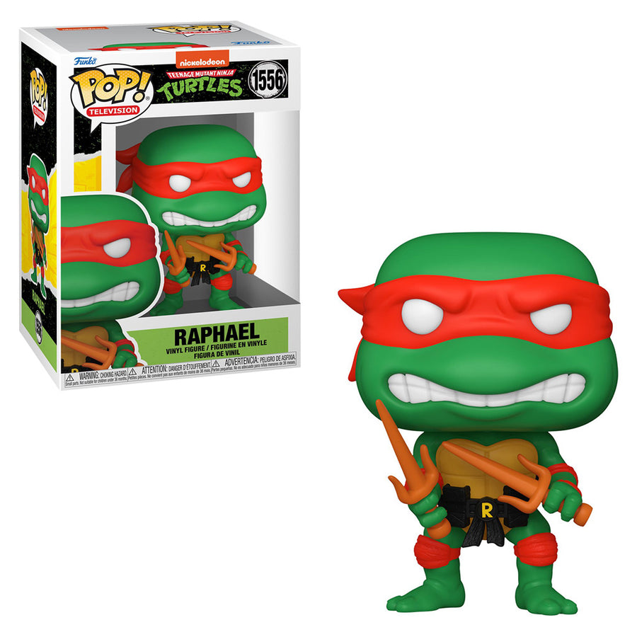 FUNKO POP TELEVISION TEENAGE MUTANT NINJA TURTLES - RAPHAEL 1556 BRINDE