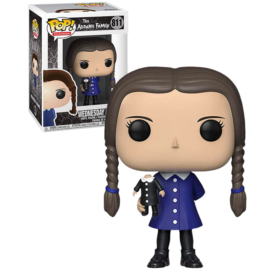 FUNKO POP TELEVISION THE ADDAMS FAMILY - WEDNESDAY ADDAMS 811 BRINDE