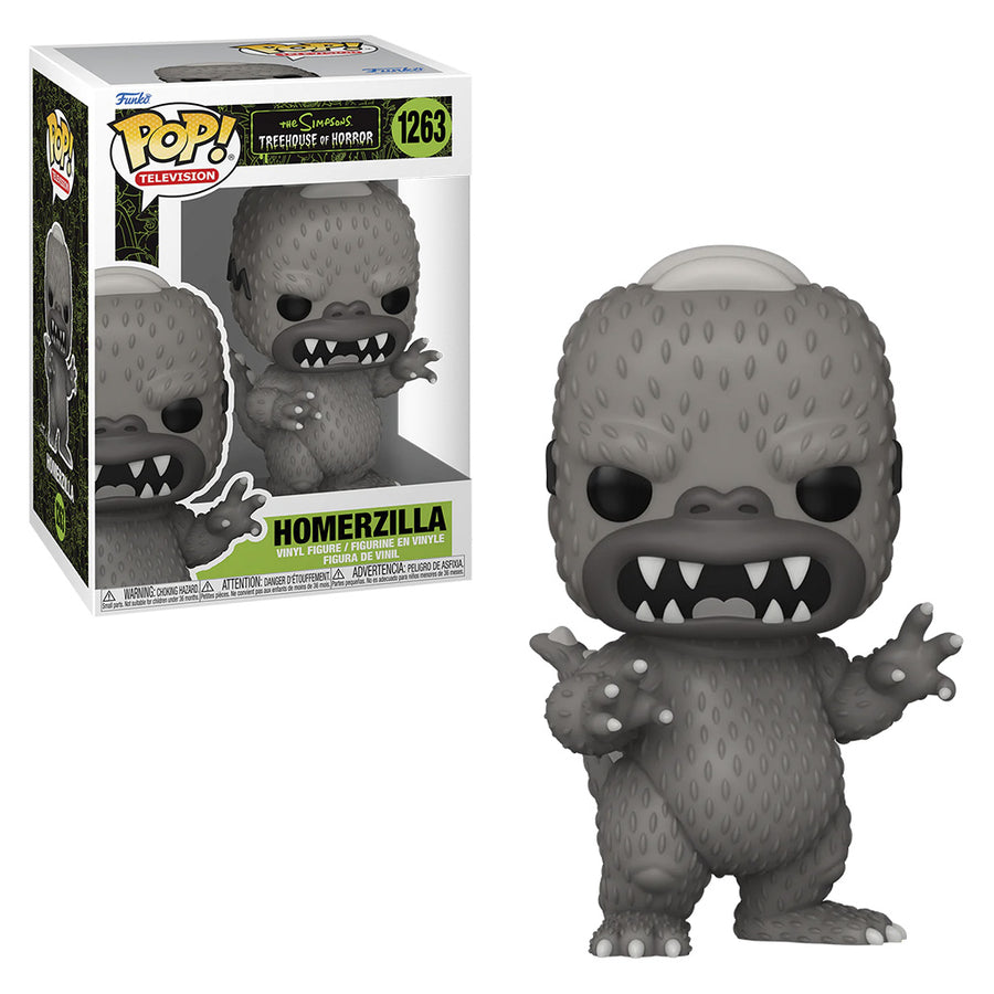 FUNKO POP TELEVISION THE SIMPSONS TREE HOUSE OF HORROR - HOMERZILLA 1263 BRINDE