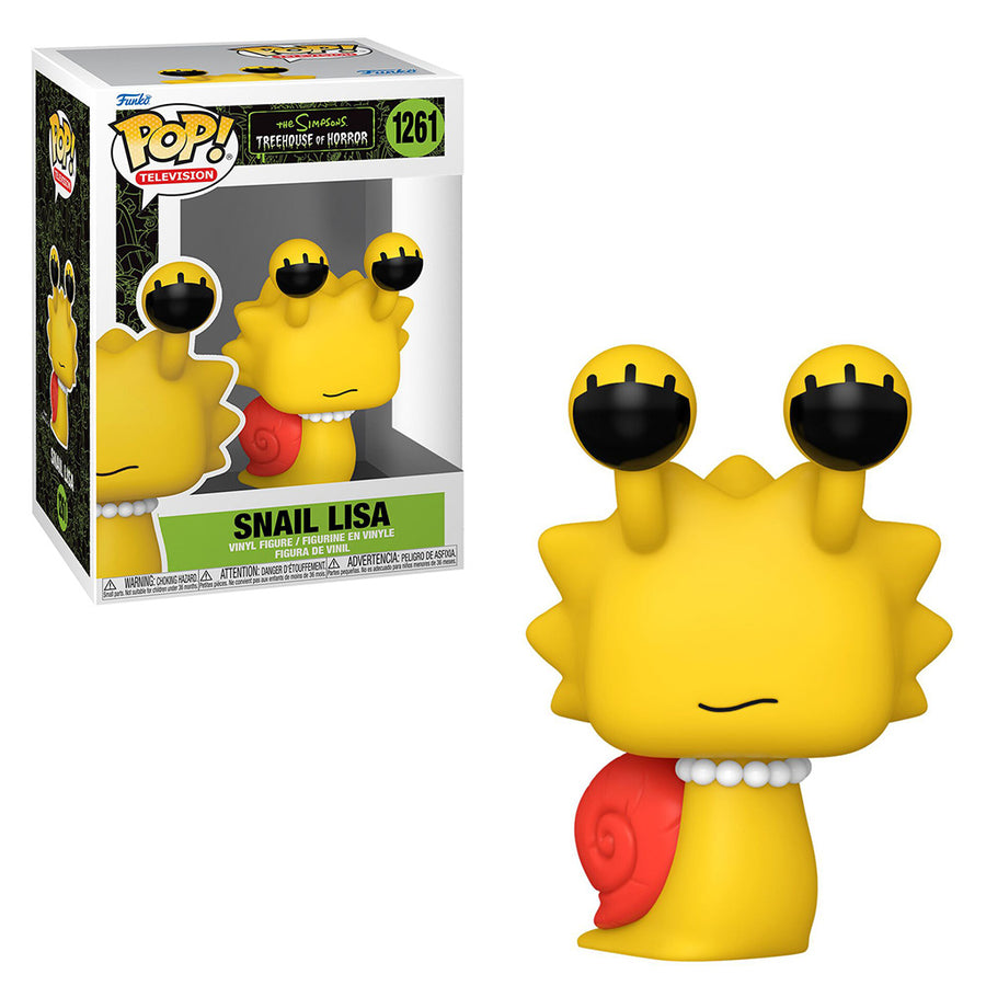 FUNKO POP TELEVISION THE SIMPSONS TREE HOUSE OF HORROR - SNAIL LISA 1261 BRINDE