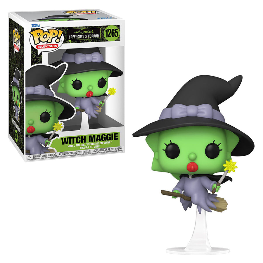 FUNKO POP TELEVISION THE SIMPSONS TREE HOUSE OF HORROR - WITCH MAGGIE 1265 BRINDE