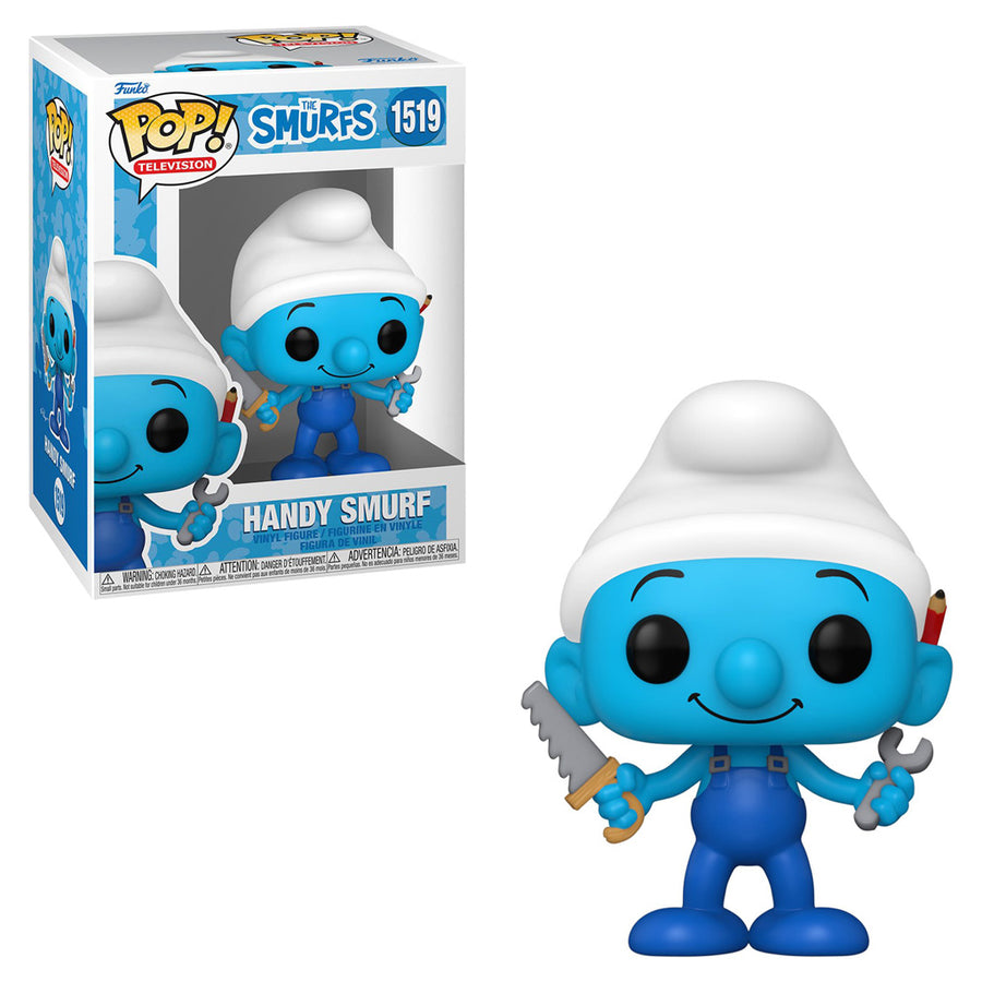 FUNKO POP TELEVISION THE SMURFS - HANDY SMURF 1519 BRINDE