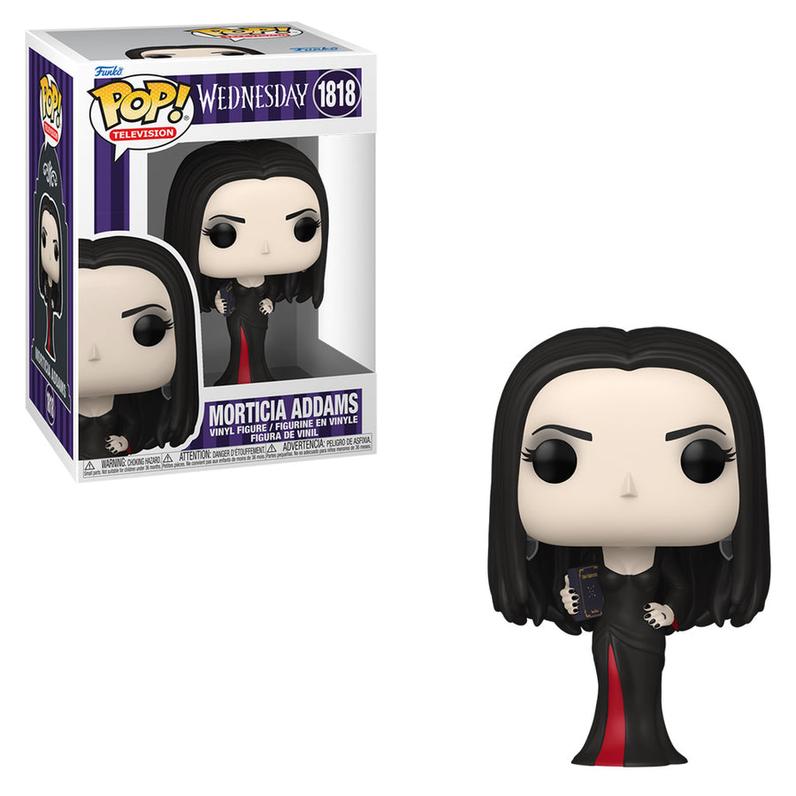 FUNKO POP TELEVISION WEDNESDAY (WANDINHA) - MORTICIA ADDAMS 1818 BRINDE