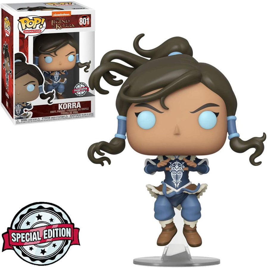 FUNKO POP THE LEGEND OF KORRA EXCLUSIVE - KORRA 801