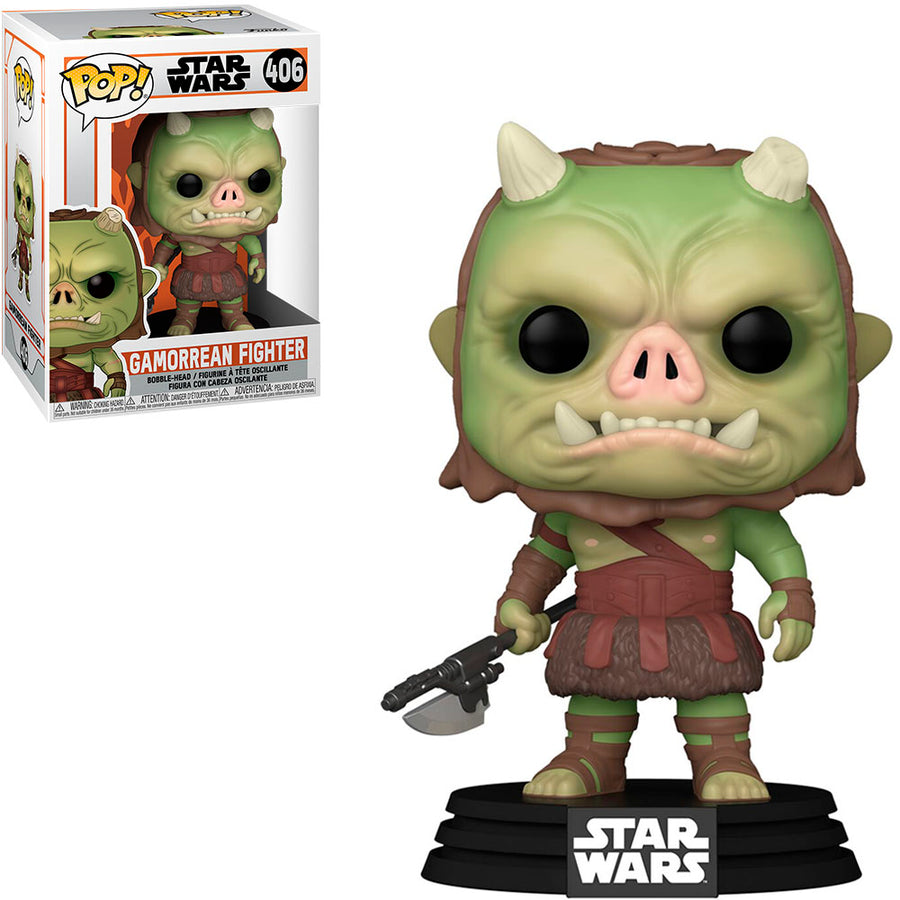 FUNKO POP STAR WARS THE MANDALORIAN - GAMORREAN FIGHTER 406 BRINDE