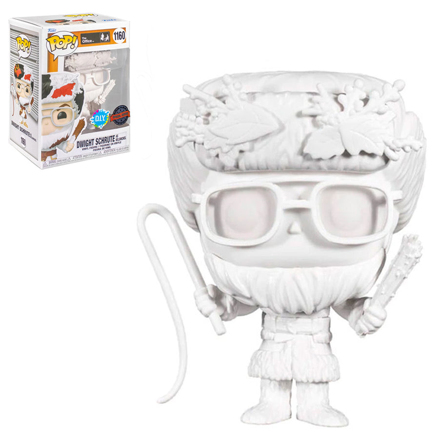 FUNKO POP THE OFFICE EXCLUSIVE - DWIGHT SCHRUTE (AS BELSNICKEL) 1160 (D.I.Y) BRINDE