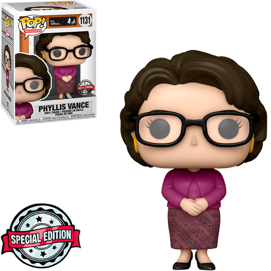 FUNKO POP THE OFFICE EXCLUSIVE - PHYLLIS VANCE 1131