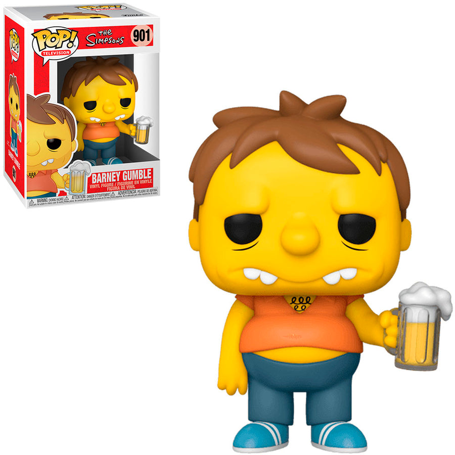 FUNKO POP THE SIMPSONS - BARNEY GUMBLE 901 BRINDE