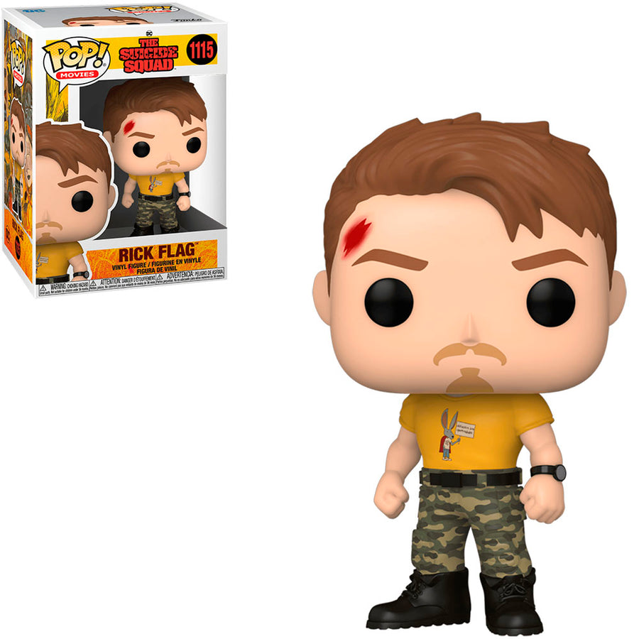FUNKO POP THE SUICIDE SQUAD - RICK FLAG 1115 BRINDE