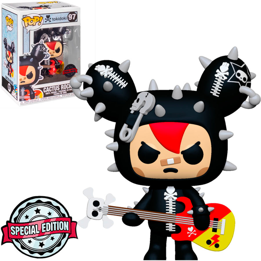 FUNKO POP TOKIDOKI EXCLUSIVE - CACTUS ROCKER 97 BRINDE