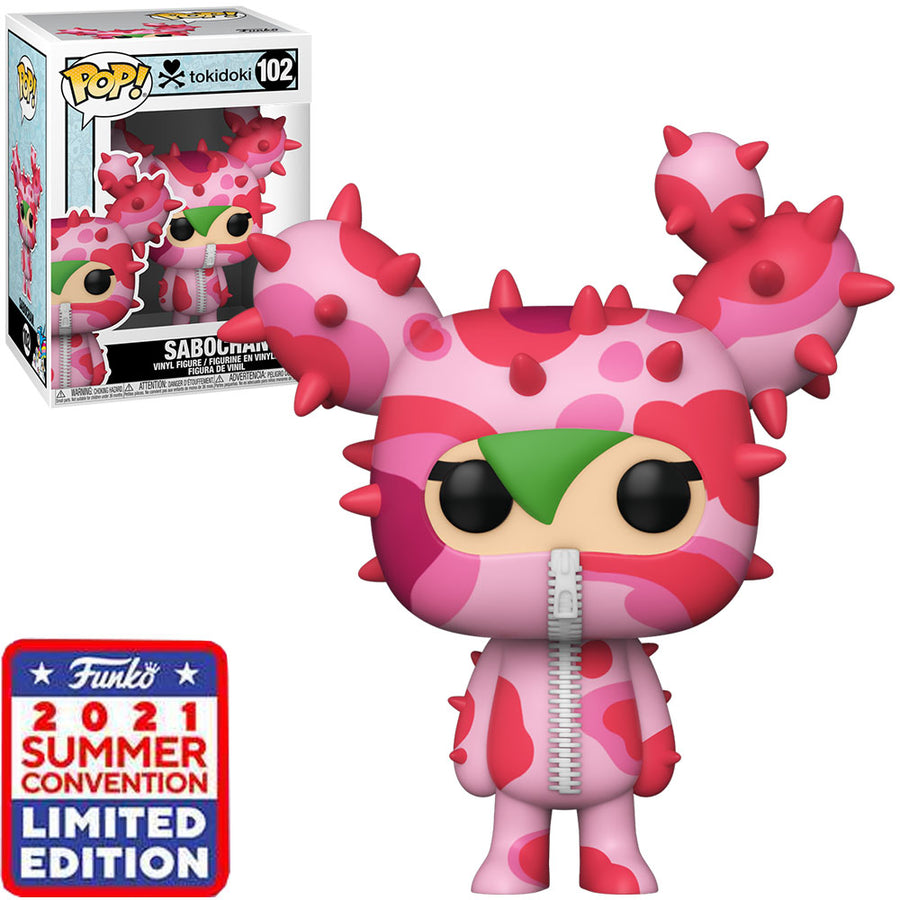 FUNKO POP TOKIDOKI SDCC 2021 EXCLUSIVE - SABOCHAN 102 BRINDE