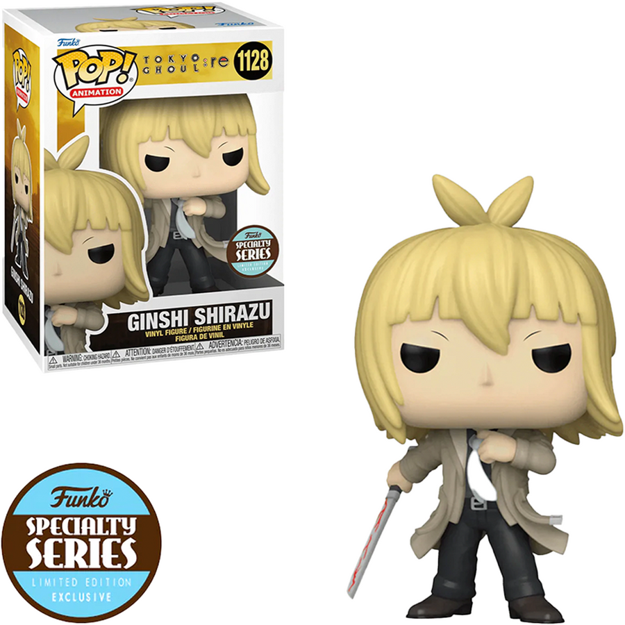 FUNKO POP TOKYO GHOUL: RE EXCLUSIVE - GINSHI SHIRAZU 1128 BRINDE