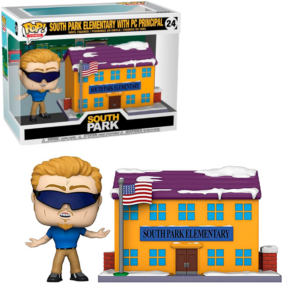 FUNKO POP TOWN SOUTH PARK - SOUTH PARK ELEMENTARY PC PRINCIPAL 24 BRINDE