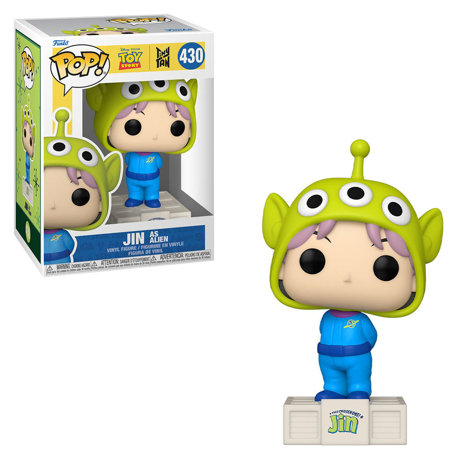 FUNKO POP: TOY STORY X BTS - JIN AS ALIEN 430 BRINDE