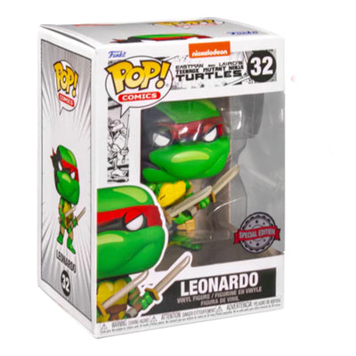 FUNKO POP TURTLES NINJA (1984) EXCLUSIVE - LEONARDO 32