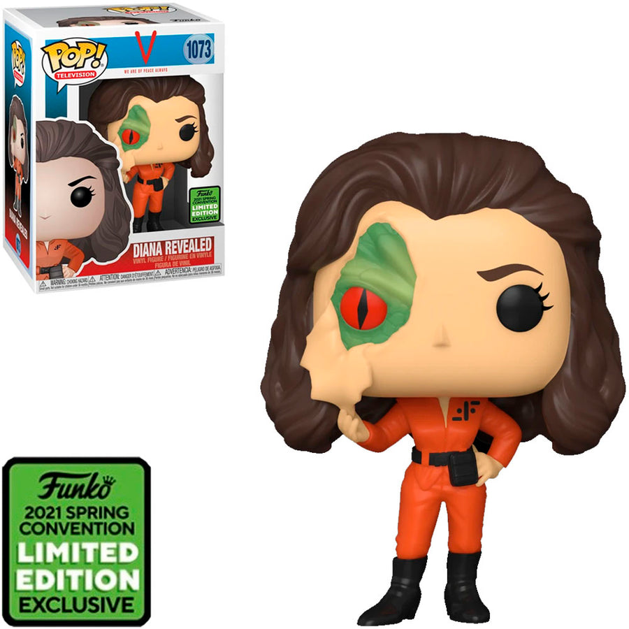 FUNKO POP V EXCLUSIVE ECCC 2021 - DIANA REVEALED 1073 BRINDE