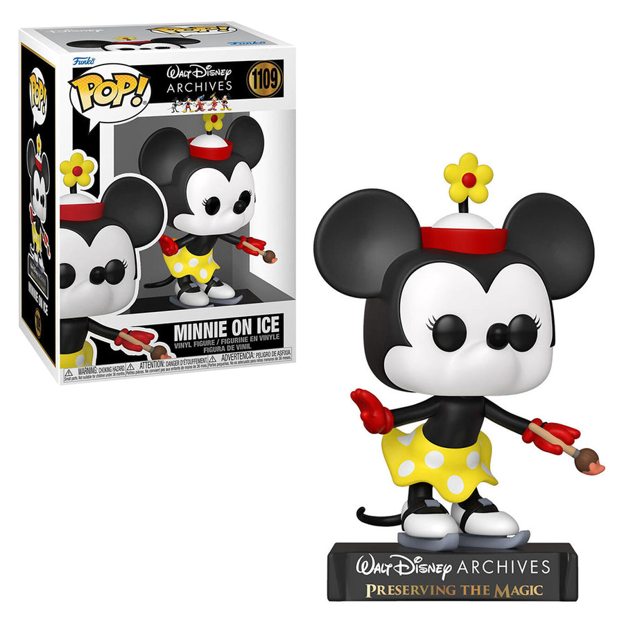 FUNKO POP WALT DISNEY ARCHIVES - MINNIE ON ICE 1109 BRINDE