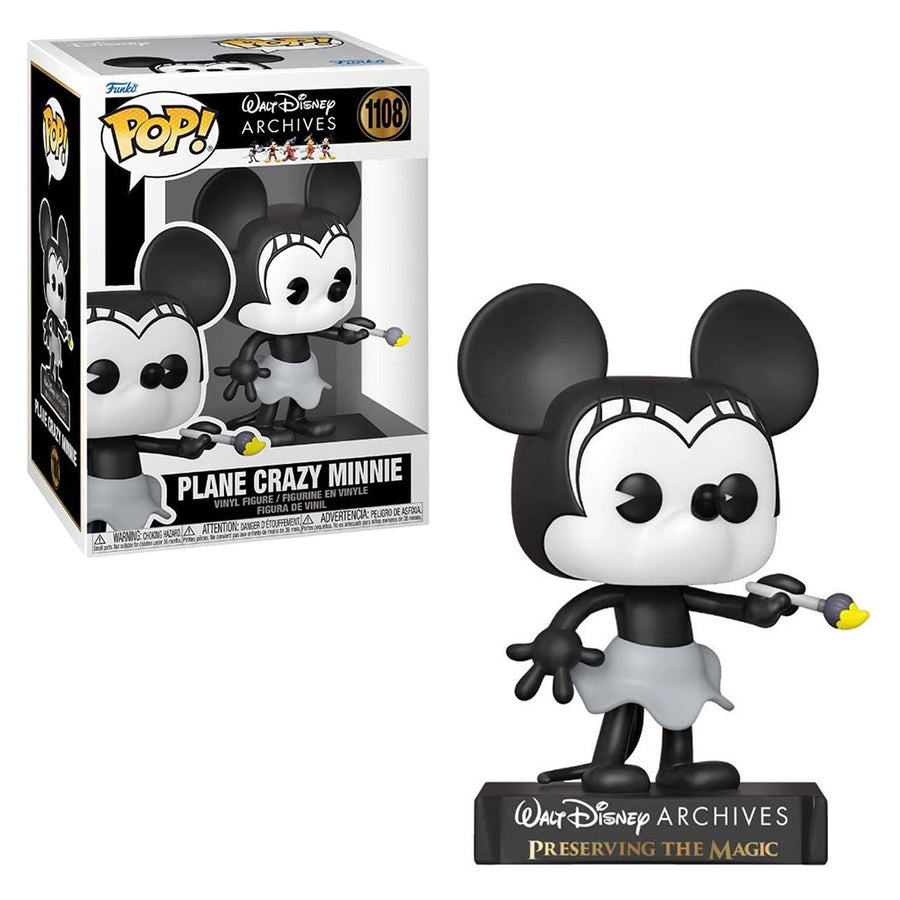FUNKO POP WALT DISNEY ARCHIVES - MINNIE PLANE CRAZY 1108