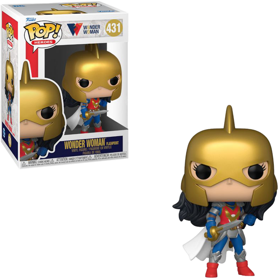 FUNKO POP WONDER WOMAN 80 YEARS - WONDER WOMAN FLASHPOINT 405 BRINDE