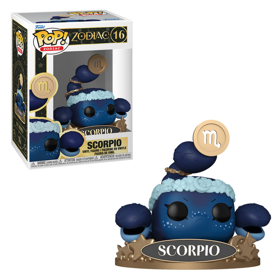 FUNKO POP ZODIAC - SCORPIO 16 BRINDE