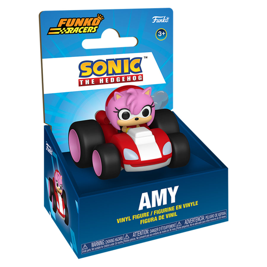 FUNKO RACERS SONIC THE HEDGEHOG - AMY (86754) BRINDE
