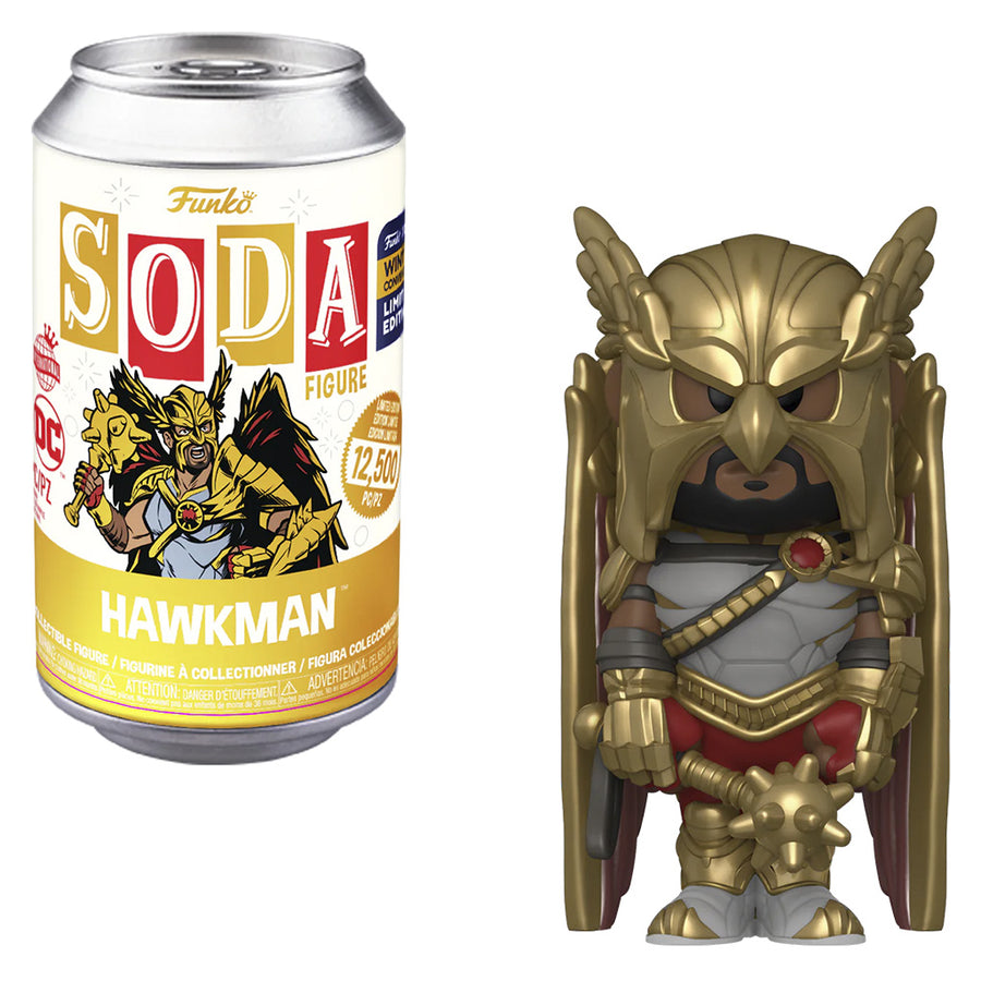 FUNKO SODA DC BLACK ADAM WINTER CONVENTION 2022 - HAWKMAN 65345 BRINDE