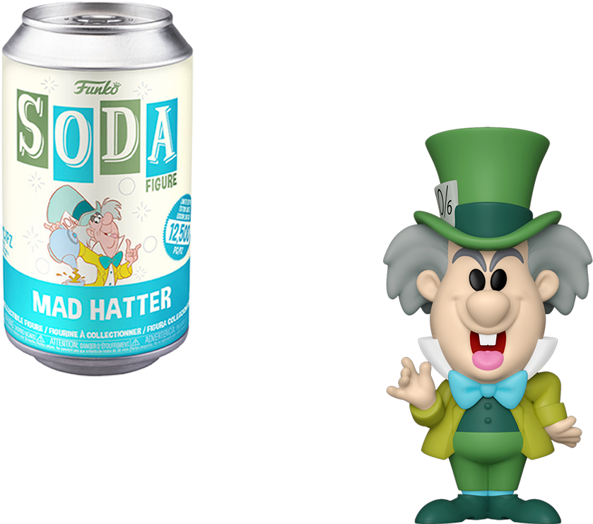 FUNKO SODA DISNEY ALICE WONDERLAND - MAD HATTER BRINDE