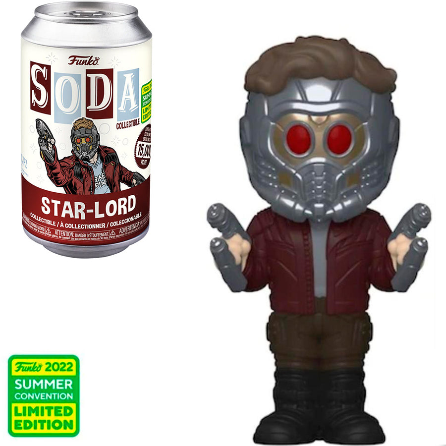 FUNKO SODA MARVEL GUARDIANS OF THE GALAXY - STAR-LORD (SDCC 2022) BRINDE