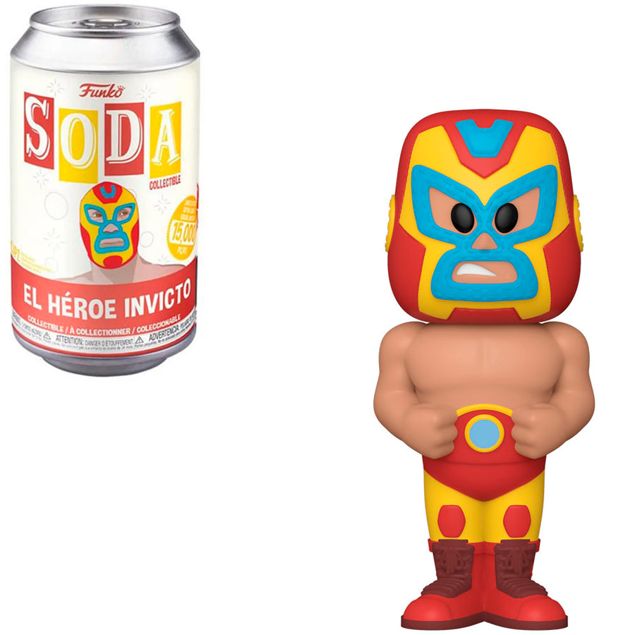 FUNKO SODA MARVEL LUCHADORES - EL HEROE INVICTO BRINDE
