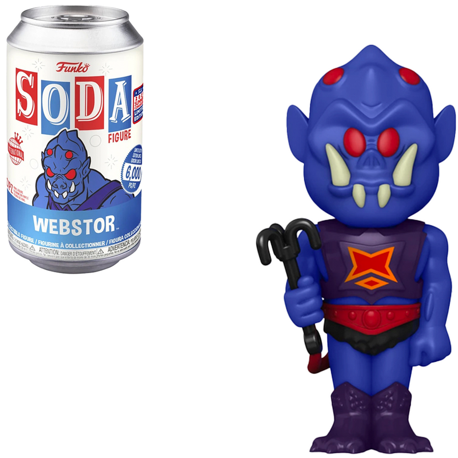 FUNKO SODA MASTERS OF THE UNIVERSE SDCC 2021 EXCLUSIVE - WEBSTOR