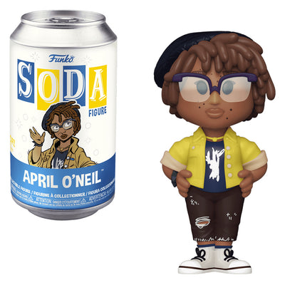 FUNKO SODA POP TEENAGE MUTANT NINJA TURTLES MUTANT MAYHEM - APRIL O'NEIL (73447) BRINDE