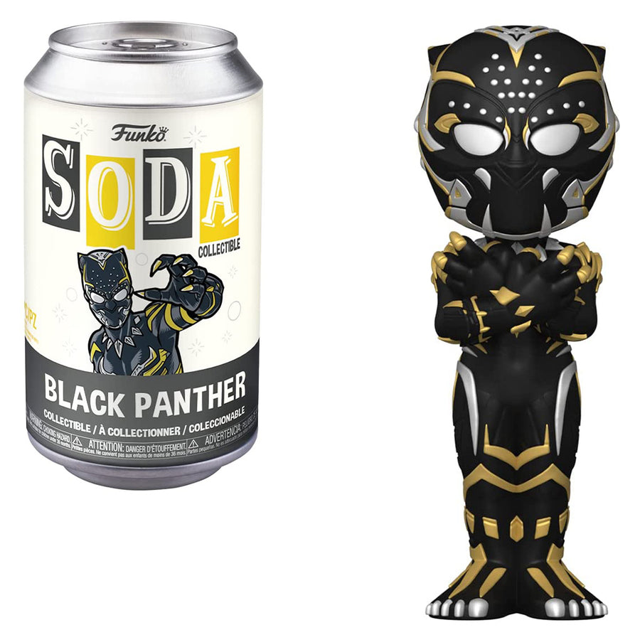 FUNKO VINYL SODA BLACK PHANTER: WAKANDA FOREVER - BLACK PANTHER 68800 BRINDE