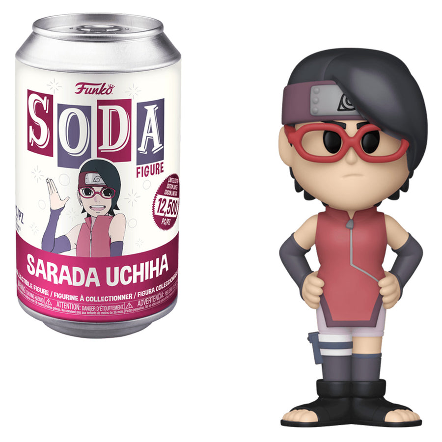 FUNKO VINYL SODA BORUTO: NARUTO NEXT GENERATIONS - SARADA UCHIHA (63895) BRINDE