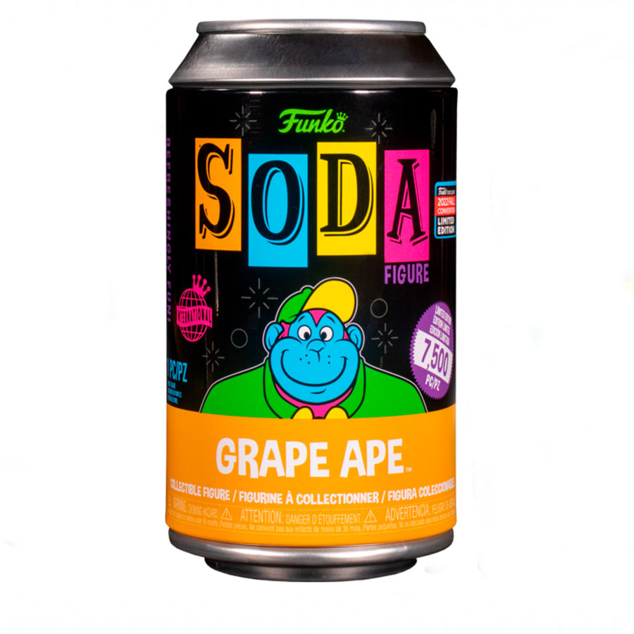 FUNKO VINYL SODA HANNA - GRAPE APE BLACKLIGHT 67064 BRINDE