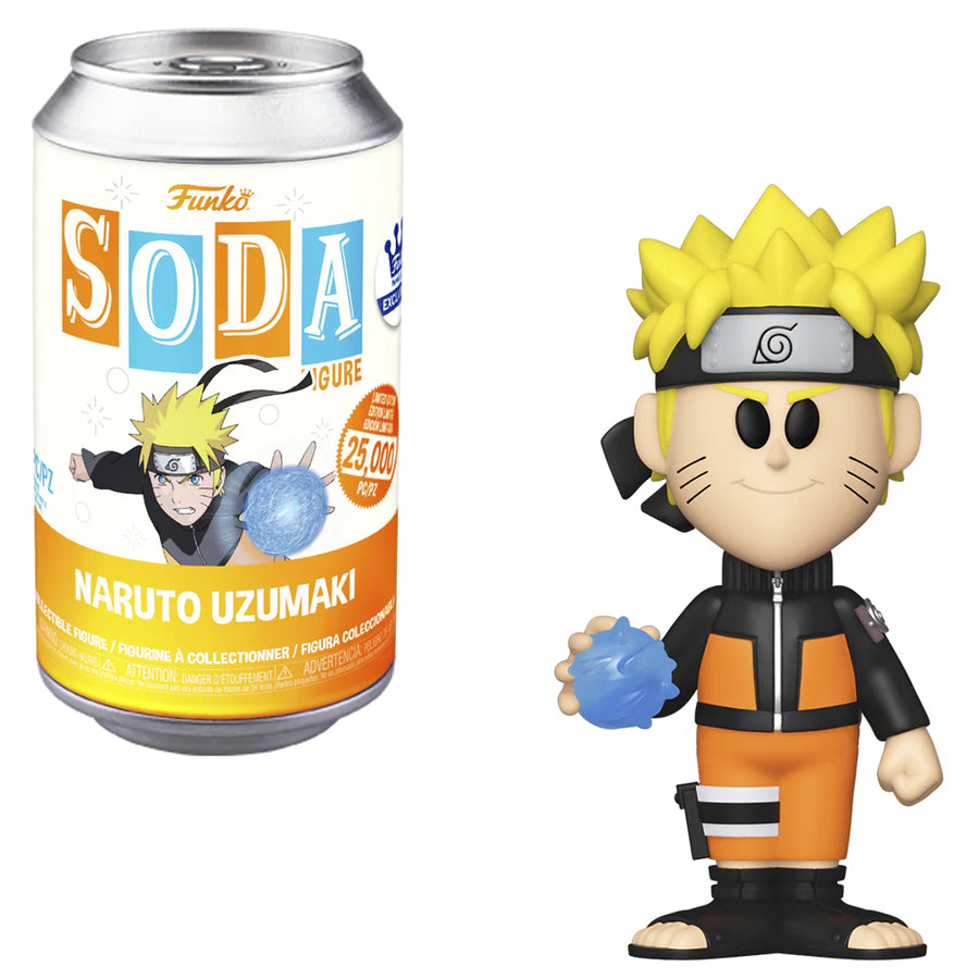 FUNKO VINYL SODA NARUTO SHIPPUDEN - NARUTO UZUMAKI (68636) BRINDE