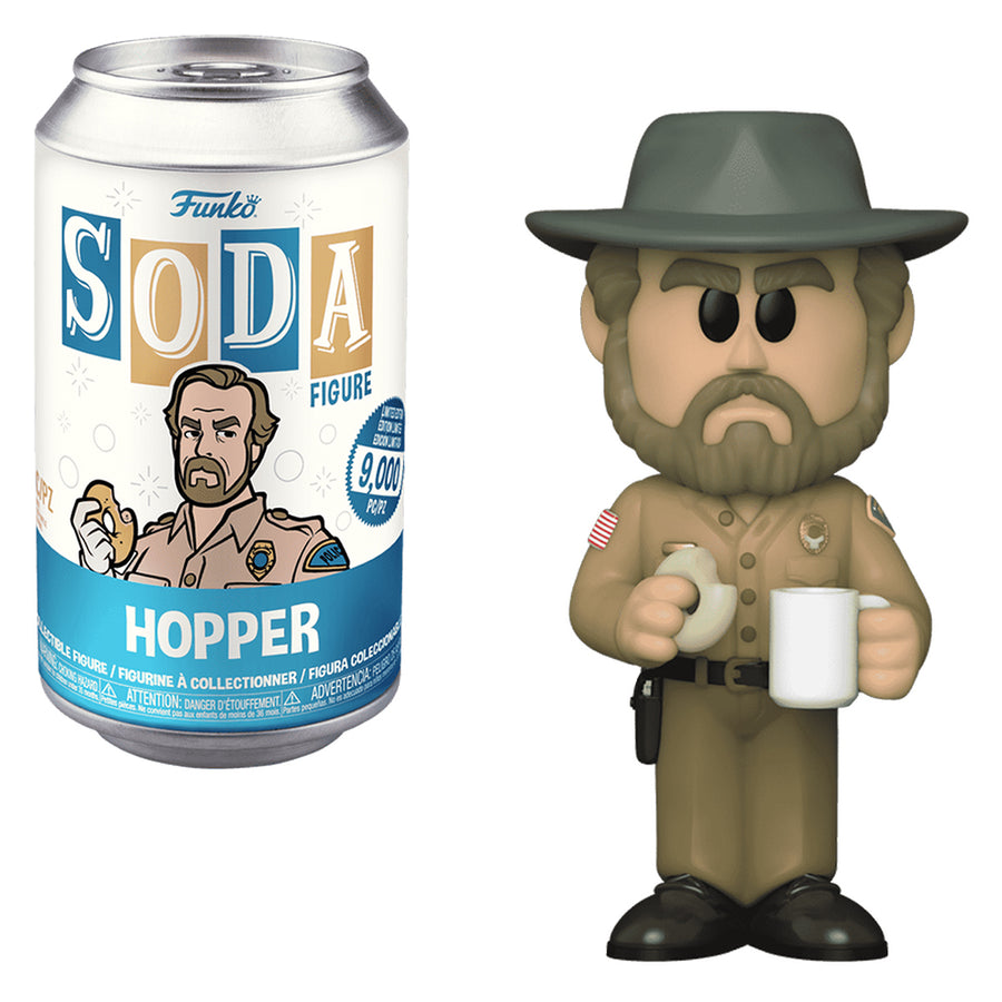 FUNKO VINYL SODA STRANGER THINGS - HOPPER (67165) BRINDE