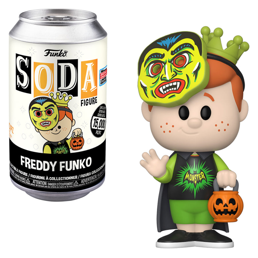 FUNKO VINYL SODA TRICK OR TREAT NEW YORK COMIC CON 2023 - FREDDY (74060) BRINDE