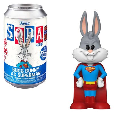 FUNKO VINYL SODA WARNER BROS WONDROUS CONVENTION 2023 - BUGS BUNNY AS SUPERMAN (70295)